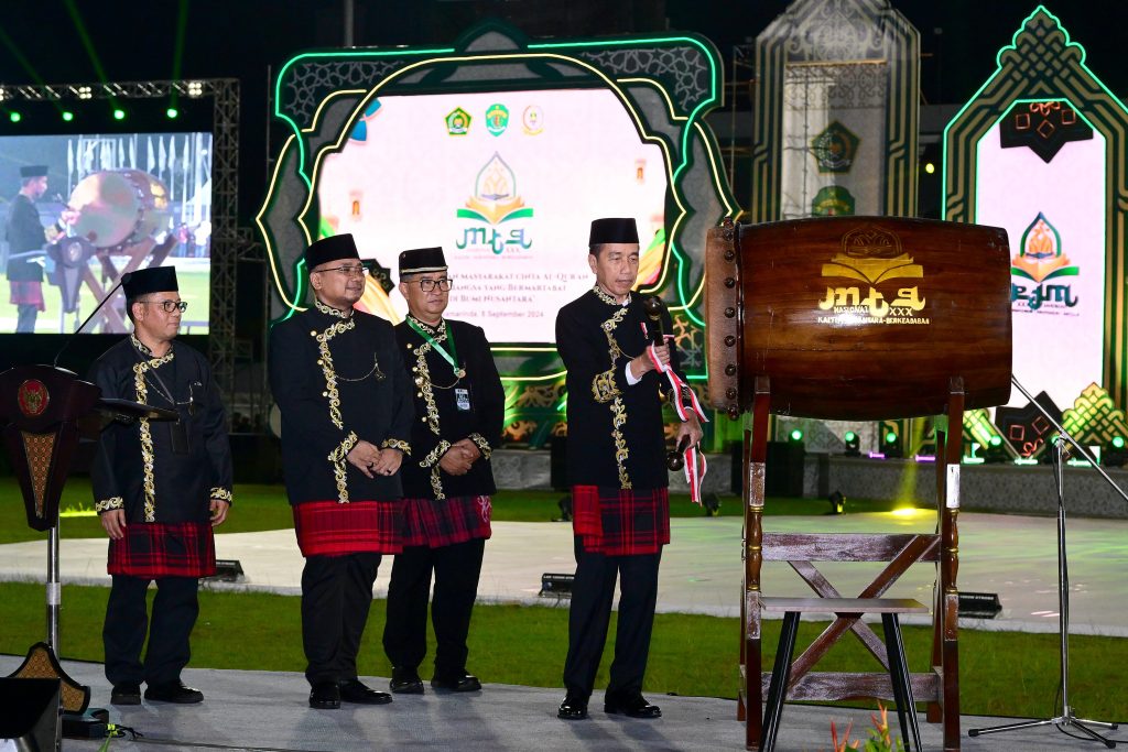 Jokowi Resmi Buka MTQ Tingkat Nasional ke-XXX Samarinda