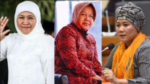 Khofifah, Risma dan Luluk
