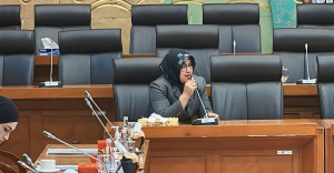 Anggota Komisi XII DPR RI, Meitri Citra Wardani dalam acara Rapat Dengar Pendapat dengan Kepala BPH Migas untuk membahas progres dan evaluasi pelaksanaan program hingga Triwulan III 2024, serta program strategis tahun 2025 di Gedung Parlemen, Jakarta pada Senin (18/11/2024) kemarin.
