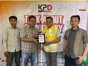 Diskusi Publik yang digelar Kawal Pemilu dan Demokrasi (KPD) bertajuk Gelanggang Demokrasi Pasca Penghapusan Presidential Threshold (PT) di Jakarat pada senin (20/01/2025). Sumber foto : Istimewa.