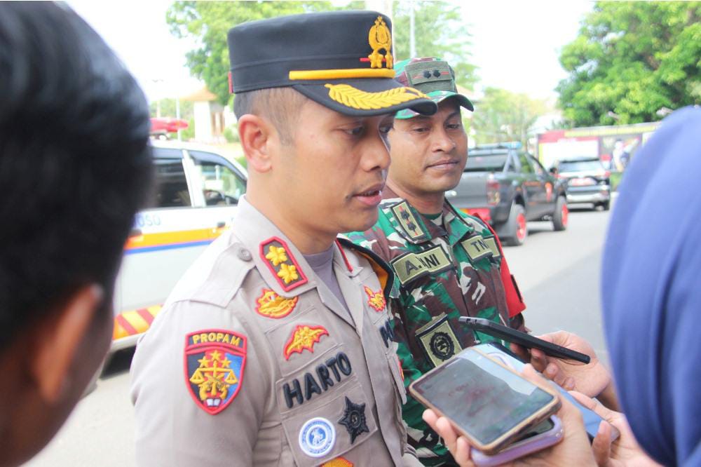 Kapolres Bondowoso, AKBP Harto Agung Cahyono,