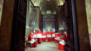 Para kardinal berkumpul untuk memilih Paus baru pada tahun 1978. Sumber foto : Vatican News
