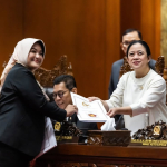 Puan Maharani dalam Rapat Paripurna penutupan Masa Persidangan III 2024-2025 di Senayan Jakarta, Selasa (27/5/2025). Sumber foto : instagram @puanmaharaniri