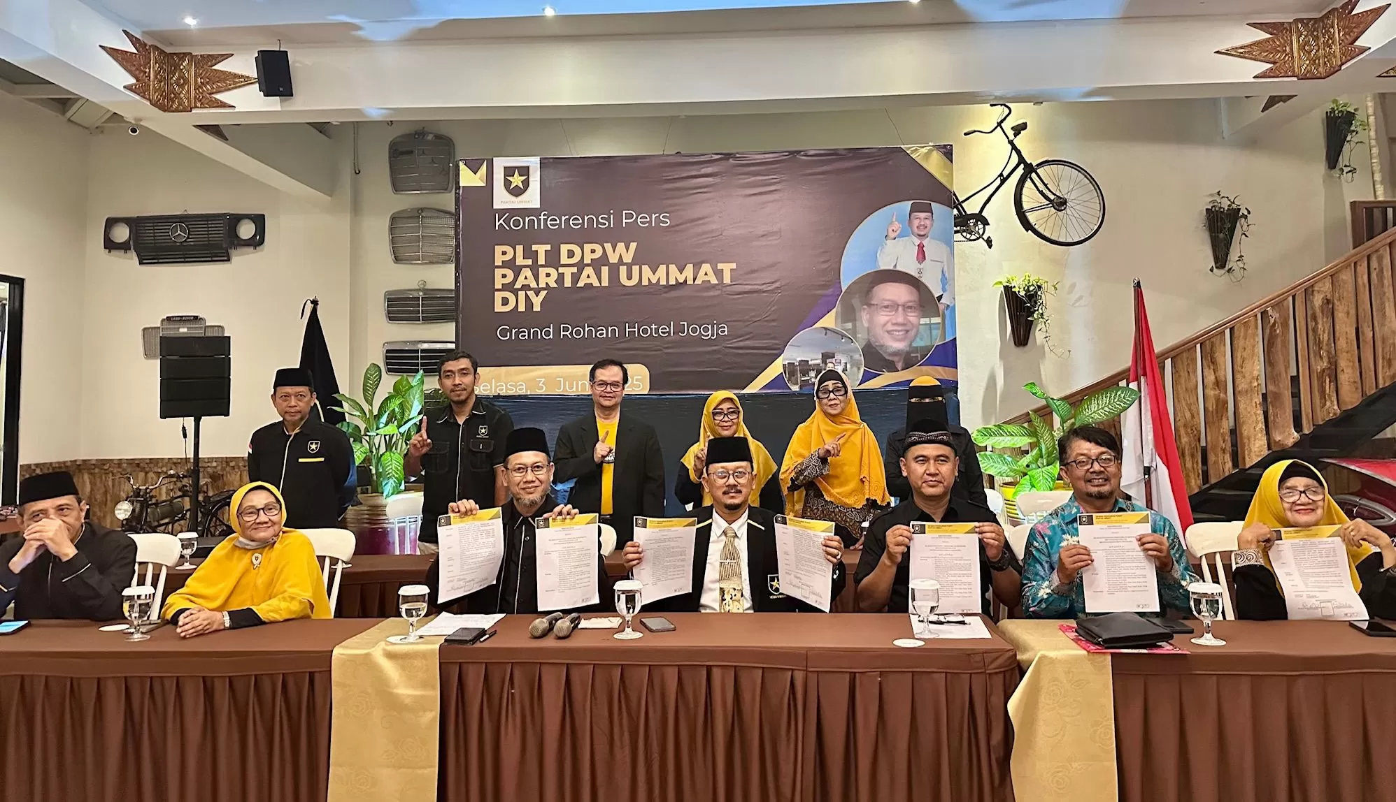 Kepengurusan DPW Partai Ummat DIY