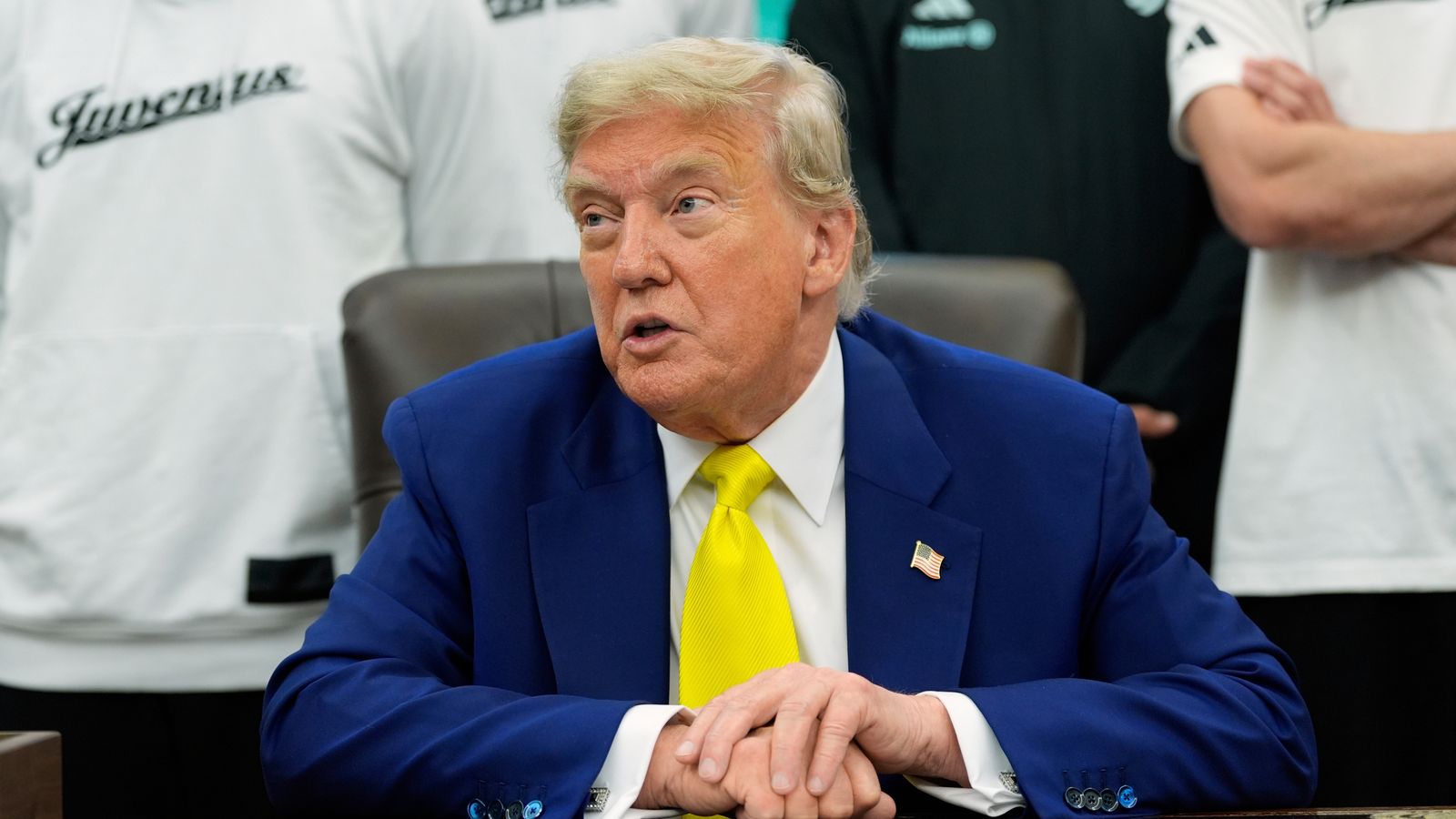 Presiden AS, Donald Trump. Sumber foto : Sky News.