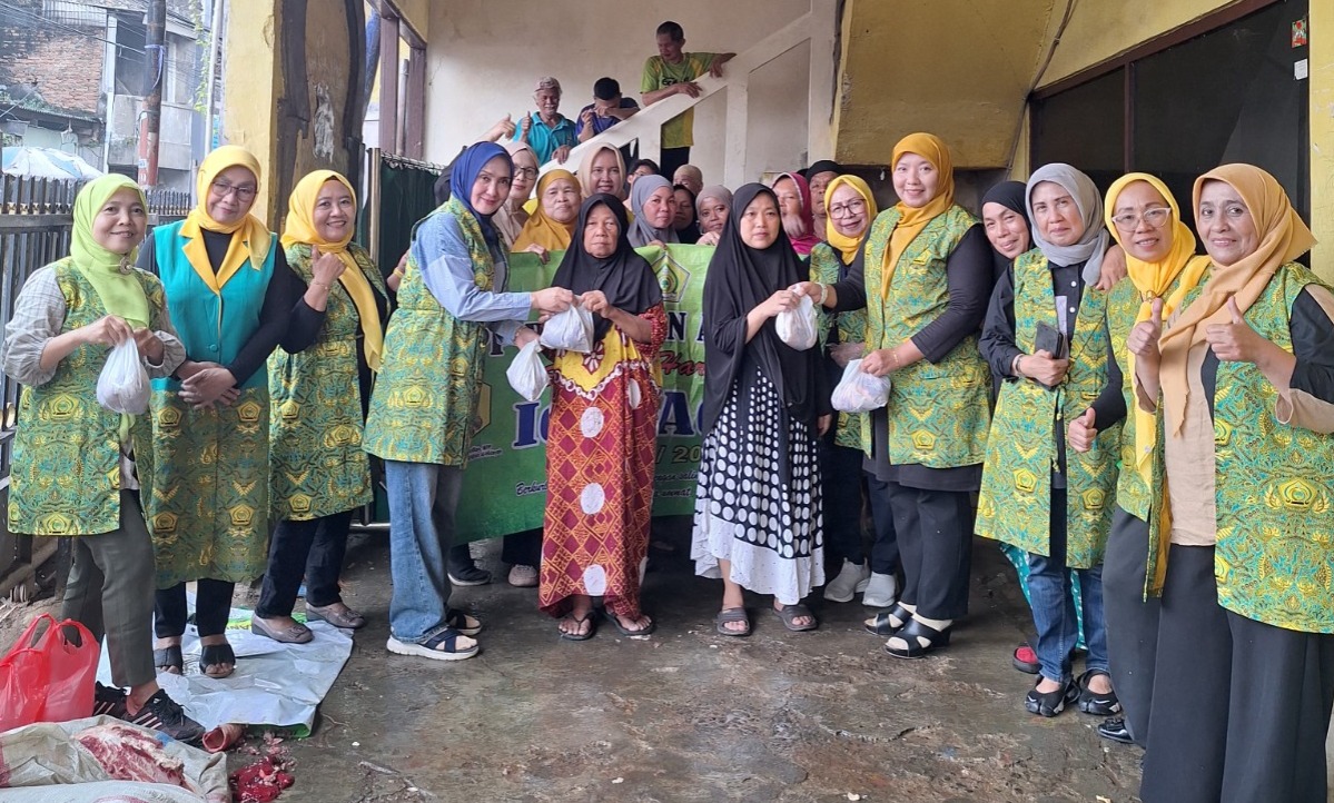 Pembagian Qurban Poksi X DPR RI Fraksi Partai Golkar