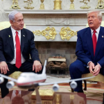 Presiden AS, Donald Trump (kanan) dan PM Israel Benjamin Netanyahu (Kiri). Sumber foto : Reuters