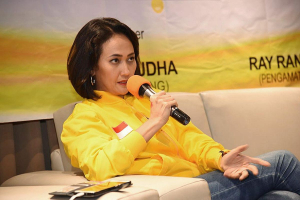 Ketua Bidang Kebijakan Hukum dan HAM DPP Partai Golkar, Christina Aryani. Sumber foto : ANTARA.