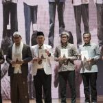 Peluncuran dan Bedah Buku “Kyai Faqih Maskumambang: Peradaban Santri dan Altar Kebangsaan”, yang digelar di Auditorium Perpustakaan Nasional RI, Jakarta, Kamis (10/7/2025).