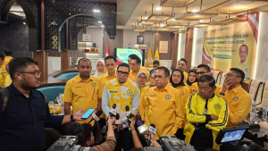 Badan Saksi Nasional Partai Golkar (BSNPG) resmi mengukuhkan kepengurusan periode 2024-2029 pada acara yang berlangsung hikmat dan sederhana di Resto Pangeran Mudo, Jakarta Pusat, Rabu (10/9)
