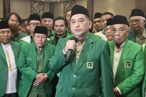 Ketua Umum terpilih PPP, Agus Suparmanto. Sumber foto : Jawa Pos.