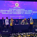 Penandatanganan MOU antara Pengajian Al Hidayah dengan LEMHANAS.