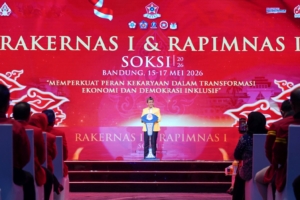 SOKSI Resmi Tutup Rapimnas, Dorong Bahlil Kembali Pimpin Golkar